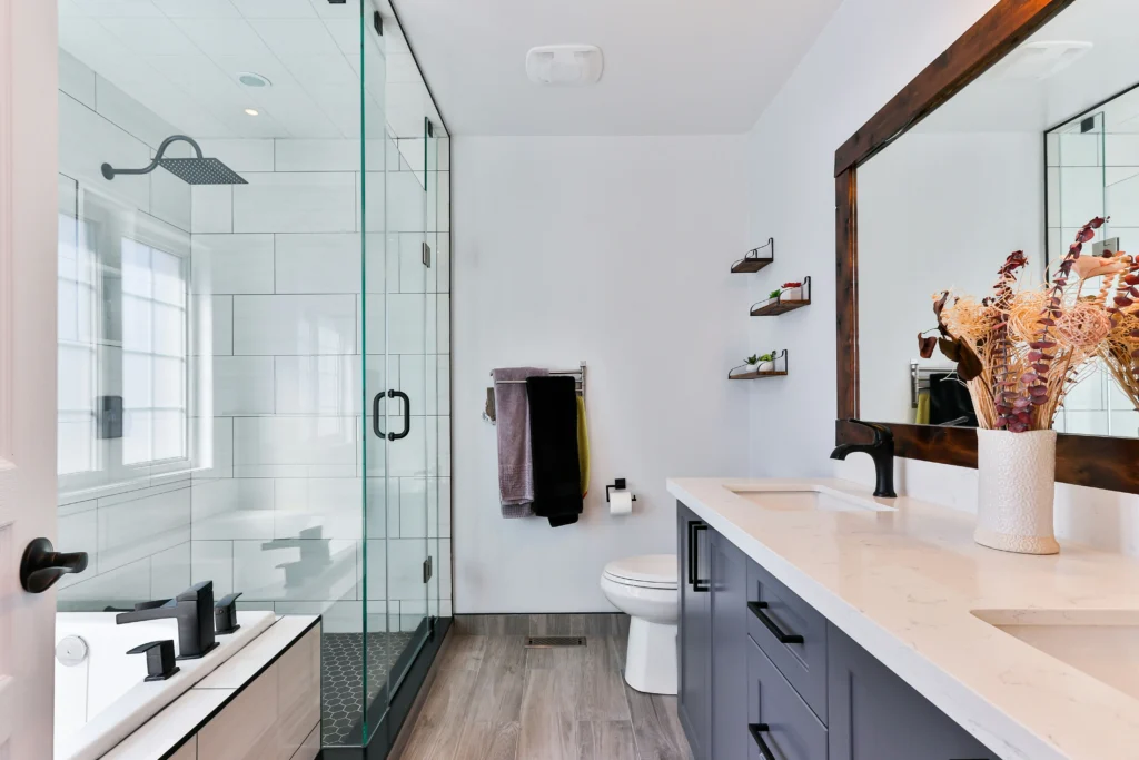 model custom bathroom renovate