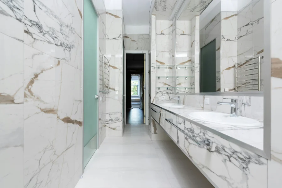 white tile renovate