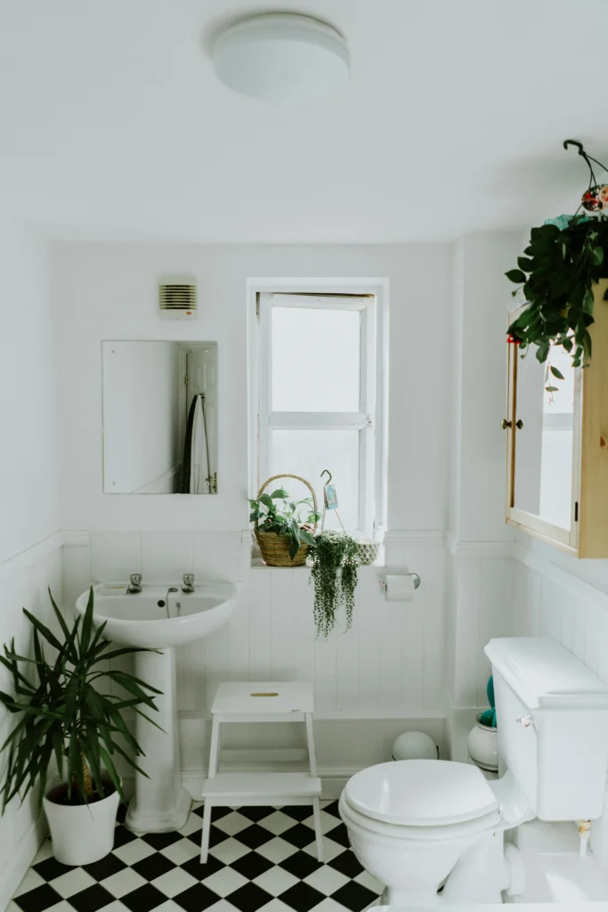 Bathroom renovations work