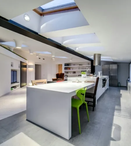 custom home kitchen setup